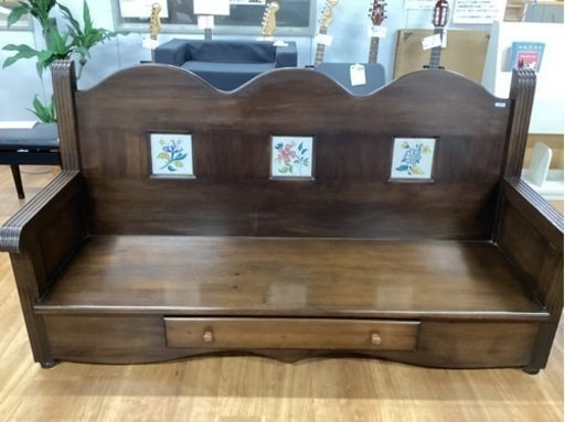 ベンチ【町田市再生家具】　243160