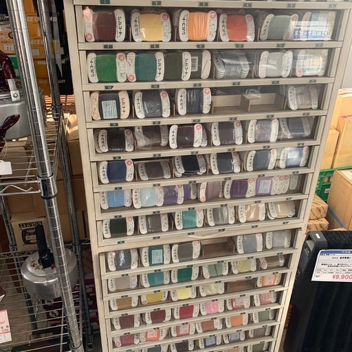 シルクコート 糸 什器 ※2400010483851