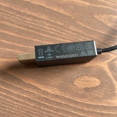 Microsoft ワイヤレスディスプレイアダプター P3Q-00009の画像