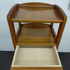 【ジモティー割引で最大15％OFF⭐️】電話台 カリモク 藤の画像