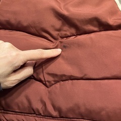 ダウンベスト100センチの画像