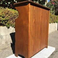 【リサイクルストアスターズ吉野店】【中古品】カリモク家具 電話台 キャビネット 本棚 インテリア 小物入れの画像