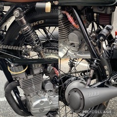 GB250 クラブマン　カフェ仕様　上物　エンジン　ミッション　キャブOH済みオイル漏れ無し　すぐ乗れます！の画像