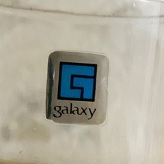 値下げ❗️★galaxyグラス 2個セット★ホットやアイスやお酒などに！の画像