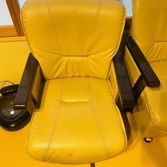 1人掛けソファ　座椅子　2脚の画像