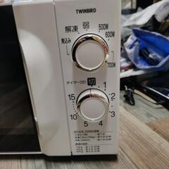 美品　ツインバード 電子レンジ DR-D419 2023年製 ホワイトの画像