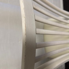 白い椅子　2脚ありますの画像