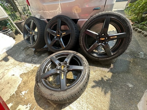 BMW F40 社外アルミホイール RMP 18インチ　225 40 R18 スタッドレス　1シリーズ　ベンツ　アウディ PCD112