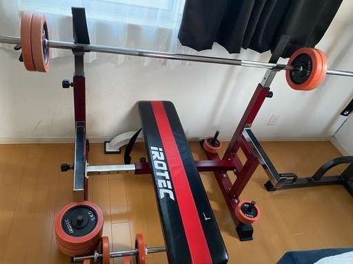 iROTEC(アイロテック) 筋トレ器具セット ベンチプレスセット IROTEC