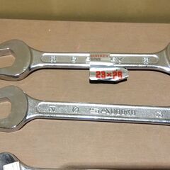 サンキ　SANKEY　スパナ 5本セット の画像