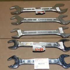 サンキ　SANKEY　スパナ 5本セット 