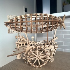 ROKR3D 木製パズルメカニカルモデルキットDIY