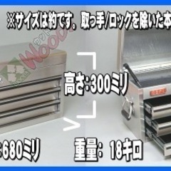 ステンレス工具箱の画像