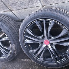 2つのタイヤは良い状態