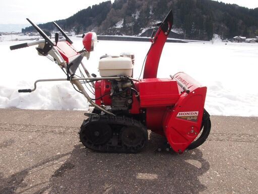 大雪に注意！！ホンダHS80除雪機 HONDA セル付 実動富山、石川、金沢