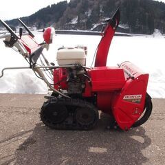 大雪に注意！！綺麗ホンダ除雪機ＨＳ８０　HONDA　セル付　実動富山、石川、金沢の画像