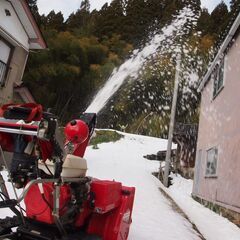 大雪に注意！！綺麗ホンダ除雪機ＨＳ８０　HONDA　セル付　実動富山、石川、金沢の画像