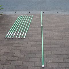 ２段伸縮のぼり旗用ポール　5本の画像
