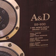 A＆D SS-930　スピーカーの画像