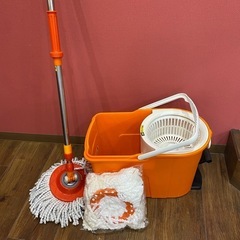 足踏み脱水モップ