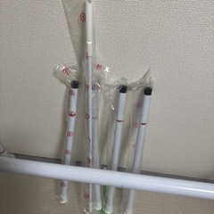 ★受け渡し者決まりました★ニトリ壁面突っ張り物干し(中古)の画像