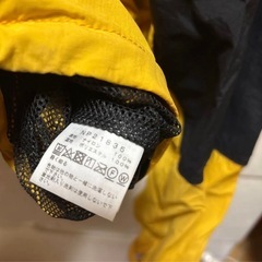 NORTHFACE マウンテンパーカー　ハイドレナウィンドジャケット M イエローの画像