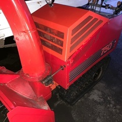 除雪機　三菱MSR750 先月まで動いてました