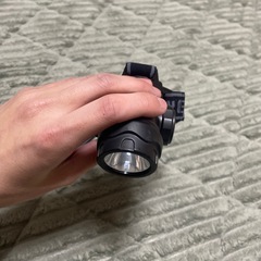 ヘルメッド用ライトの画像