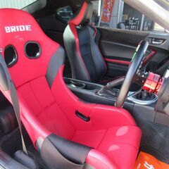 トヨタ　８６　ＧＴリミテッド　クールＶｅｒ４　０１Ｒ－ＧＴＷ　ＷＩＤＥ　ＢＯＤＹ　ＫＩＴ　ＷＯＲＫ１８ＡＷ　３２６ｐｏｗｅｒ車高調／ステアリング　クイックリリース　ワンオフ４本出しマフラー　社外テール　ＢＲＩＤＥフルバケ　純正ナビの画像