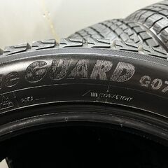 【走行短め】YOKOHAMA ice GUARD G075 275/50R21 21インチ スタッドレス 4本 22年製 ランドローバー/レンジローバー等　(MTJ684)クレジットカード QRコード決済可能の画像