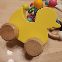 ３点セット【単品取引も可】 edute baby&kids 木製おもちゃ ラトル ボーネルンド  の画像