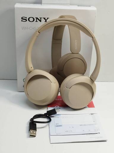 SONY WH-CH520 ワイヤレスヘッドホン