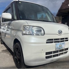 片側パワスラ ダイハツ タント Xリミテッド★総額14.8万円★車検2年付  スマキー 社外ナビ フルセグTV バックカメラ BTオーディオ ウッドコンビハンドル 修復歴なし！の画像