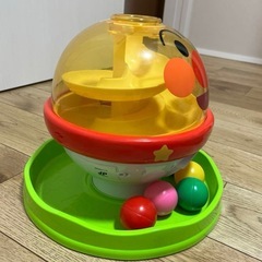 【ジャンク】アンパンマン　おもちゃ　まわって光って！の画像