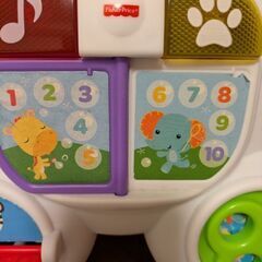 フィッシャープライス　手押し車の画像