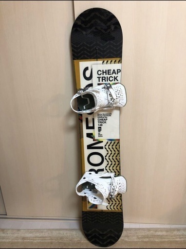 ロームSDS チープトリックスノーボード149cmサロモンビンディング