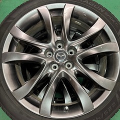 アテンザワゴン　純正アルミ　バリ溝 アテンザワゴン 純正アルミ バリ溝 アテンザワゴン純正アルミバリ溝