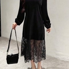 入学式卒業式フォーマルワンピースの画像