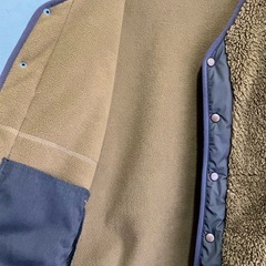 【未使用】Arnold Palmer アーノルドパーマー ボア 長袖 ジャケット サイズS ブラウンの画像