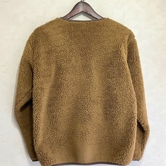 【未使用】Arnold Palmer アーノルドパーマー ボア 長袖 ジャケット サイズS ブラウンの画像