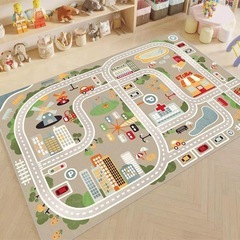 【新品未使用】子供ゲームパッド 遊びマット カーペット プレイマ...
