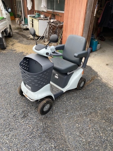 SUZUKI 電動車椅子 グレー