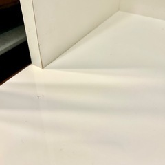 《売約済》【武蔵小山店】【～4/14限定SALE！店内全品20%お値引き！】 食器棚 ニトリ システムカウンター キッチン 収納 大容量 レジューム ファミリー カップボード 白 ホワイト　 (検索 レンジボードの画像