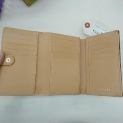 CLATHAS 二つ折り財布 パープル系 TJ10193の画像