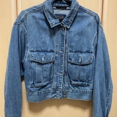 アバクロ　ショート丈デニムジャケット