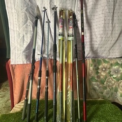 プライスダウン！！釣竿！９本セット！