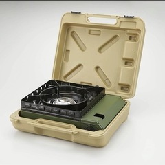 【鉄板セット】タフまる オリーブ CB-ODX-1-OL カセットコンロ バーベキュー レジャー 屋外 持ち運び イワタニ 岩谷 岩谷産業の画像