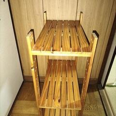 木製の棚　取引中の画像