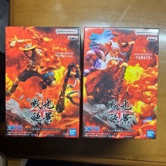 ワンピースワノ国編　戦光絶景エースvsヤマト2体セット