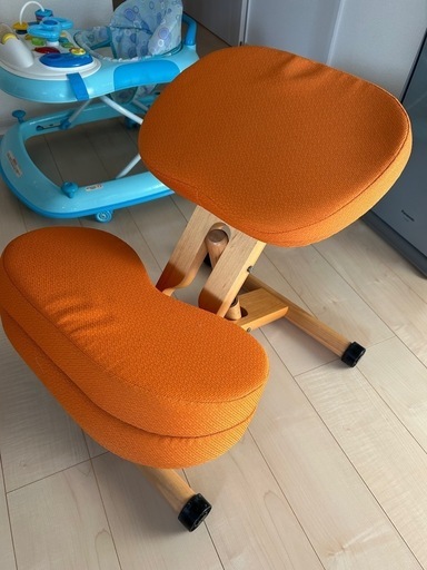 バランスチェア プロポーションチェアキッズ 学習椅子 学習机 学習イス 宮武製作所 子供用 デスク 補助クッション付き 姿勢を良くする